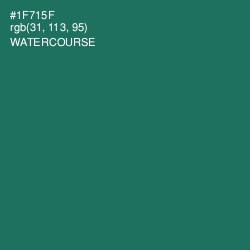 #1F715F - Watercourse Color Image