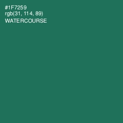 #1F7259 - Watercourse Color Image