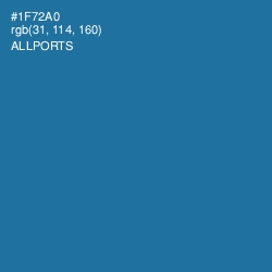 #1F72A0 - Allports Color Image