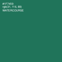 #1F7459 - Watercourse Color Image