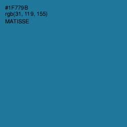 #1F779B - Matisse Color Image