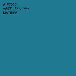 #1F7990 - Matisse Color Image