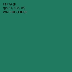 #1F7A5F - Watercourse Color Image