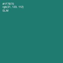 #1F7B70 - Elm Color Image