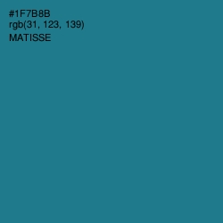 #1F7B8B - Matisse Color Image