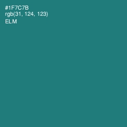 #1F7C7B - Elm Color Image