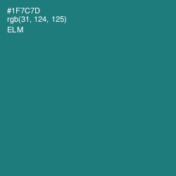 #1F7C7D - Elm Color Image