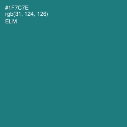 #1F7C7E - Elm Color Image