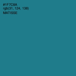 #1F7C8A - Matisse Color Image