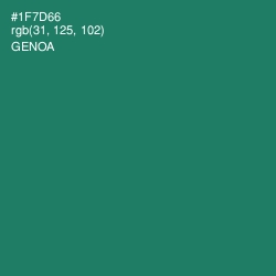 #1F7D66 - Genoa Color Image