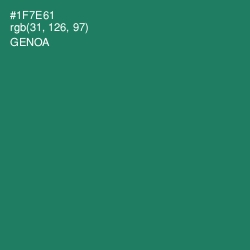 #1F7E61 - Genoa Color Image