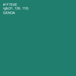 #1F7E6E - Genoa Color Image