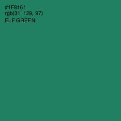 #1F8161 - Elf Green Color Image