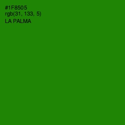 #1F8505 - La Palma Color Image