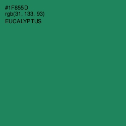 #1F855D - Eucalyptus Color Image