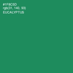 #1F8C5D - Eucalyptus Color Image