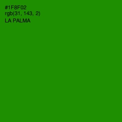 #1F8F02 - La Palma Color Image