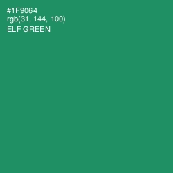 #1F9064 - Elf Green Color Image