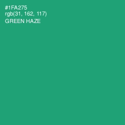 #1FA275 - Green Haze Color Image