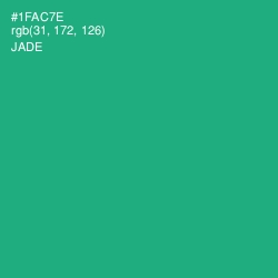 #1FAC7E - Jade Color Image