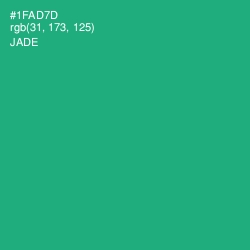 #1FAD7D - Jade Color Image