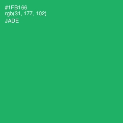 #1FB166 - Jade Color Image