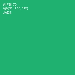 #1FB170 - Jade Color Image