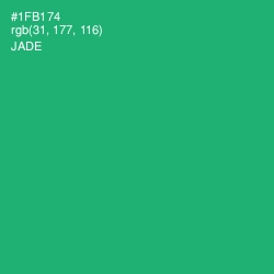 #1FB174 - Jade Color Image