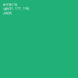 #1FB176 - Jade Color Image