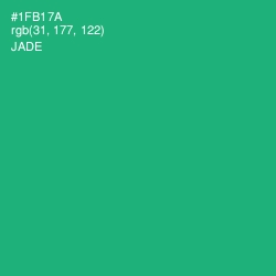 #1FB17A - Jade Color Image