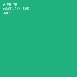#1FB17E - Jade Color Image