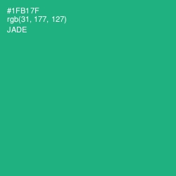#1FB17F - Jade Color Image