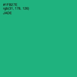 #1FB27E - Jade Color Image