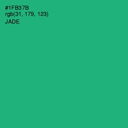 #1FB37B - Jade Color Image