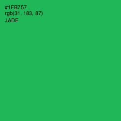 #1FB757 - Jade Color Image