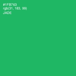 #1FB763 - Jade Color Image