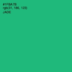 #1FBA7B - Jade Color Image