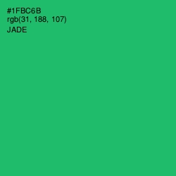 #1FBC6B - Jade Color Image