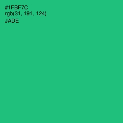 #1FBF7C - Jade Color Image