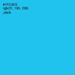 #1FC3EE - Java Color Image