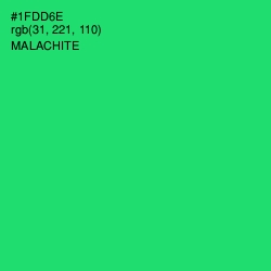 #1FDD6E - Malachite Color Image