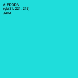 #1FDDDA - Java Color Image