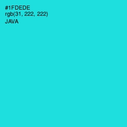 #1FDEDE - Java Color Image