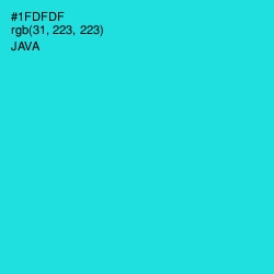 #1FDFDF - Java Color Image