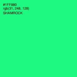 #1FF880 - Shamrock Color Image