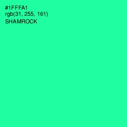 #1FFFA1 - Shamrock Color Image