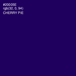 #20005E - Cherry Pie Color Image