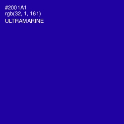 #2001A1 - Ultramarine Color Image