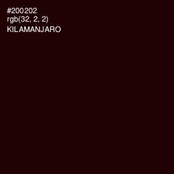 #200202 - Kilamanjaro Color Image