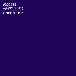 #20035B - Cherry Pie Color Image